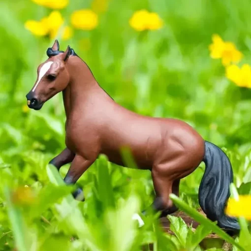 Safari Ltd. - Estatueta de cavalo puro-sangue, 5 figuras detalhadas