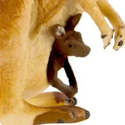 Safari Ltd canguru com bebê selvagem Safari Wildlife