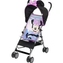 Safety 1St - Carrinho de guarda-chuva com personagem de bebê da Disney, atraente, Minnie brinca o dia todo