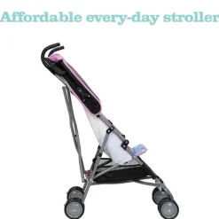 Safety 1St - Carrinho de guarda-chuva com personagem de bebê da Disney, atraente, Minnie brinca o dia todo