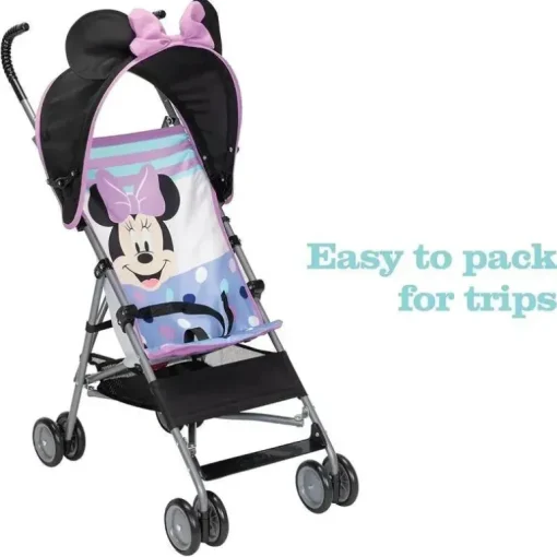 Safety 1St - Carrinho de guarda-chuva com personagens da Disney, atraente, esconde-esconde Mickey