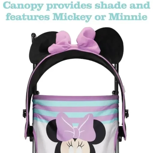 Safety 1St - Carrinho de guarda-chuva com personagens da Disney, atraente, esconde-esconde Mickey