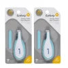 Safety 1St - Cortador de unhas para bebê sonolento com luz LED integrada, pacote com 2, as cores podem variar
