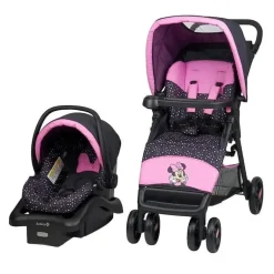 Safety 1st - Disney Baby Minnie Mouse Simple Fold LX Travel System