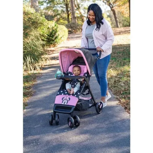 Safety 1st - Disney Baby Minnie Mouse Simple Fold LX Travel System