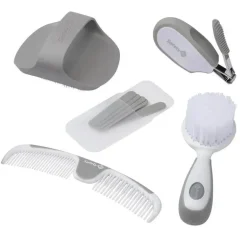 Safety 1St - Kit de berçário Deluxe pronto para bebê cinza