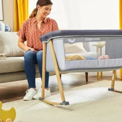 Safety 1St - Pátio de recreação para descansar e brincar, converte facilmente de berço em pátio de jogos, Dunes Edge
