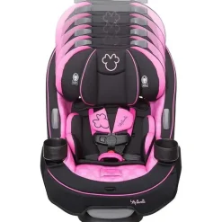 Safety 1st Disney Grow And Go 3-em-1 assento de carro conversível com uma mão ajuste simplesmente Minnie