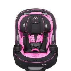 Safety 1st Disney Grow And Go 3-em-1 assento de carro conversível com uma mão ajuste simplesmente Minnie