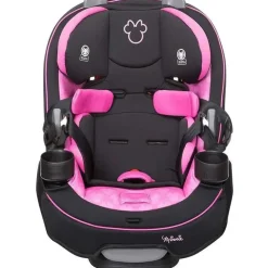 Safety 1st Disney Grow And Go 3-em-1 assento de carro conversível com uma mão ajuste simplesmente Minnie