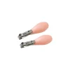 Safety 1st 2-Pack de cortador de unhas dobrável estável, framboesa