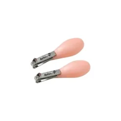 Safety 1st 2-Pack de cortador de unhas dobrável estável, framboesa