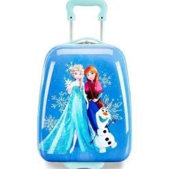 Samsonite - American Tourister unissex infantil Disney Hardside bagagem com rodas giratórias, congelada, 20 polegadas