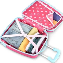 Samsonite - American Tourister unissex infantil Disney Hardside bagagem com rodas giratórias, Minnie Mouse, 20 polegadas