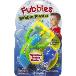 Sandy Ruben - Little Kids Fubbles Bubble Blaster, inclui 2 onças de solução de bolhas, as cores podem variar