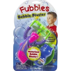 Sandy Ruben - Little Kids Fubbles Bubble Blaster, inclui 2 onças de solução de bolhas, as cores podem variar