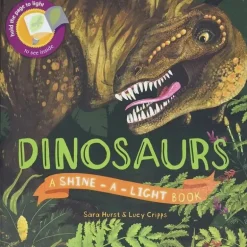 Sandy Ruben - Livro, Dinossauros (Shine-A-Light)