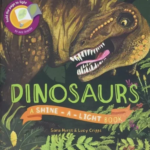 Sandy Ruben - Livro, Dinossauros (Shine-A-Light)