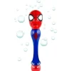 Sandy Ruben - Varinha de bolha iluminada do Homem-Aranha da Marvel para crianças pequenas