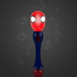 Sandy Ruben - Varinha de bolha iluminada do Homem-Aranha da Marvel para crianças pequenas