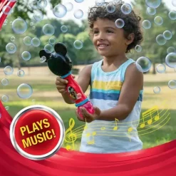 Sandy Ruben - Varinha de bolhas musical para crianças pequenas da Disney Mickey Mouse e som