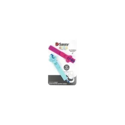Sassy - 2 Pk Paci/Correia de mordedor