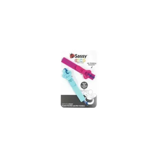 Sassy - 2 Pk Paci/Correia de mordedor