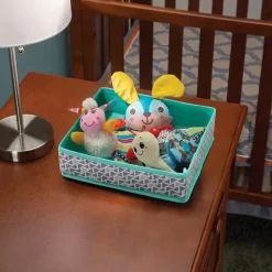 Segurança 1º - Pronto Para Bebê Dlx. Kit de Berçário, Pirâmide Aqua