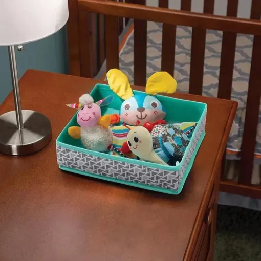 Segurança 1º - Pronto Para Bebê Dlx. Kit de Berçário, Pirâmide Aqua