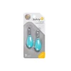 Segurança 1º Cortador de Unhas Dobrável - Azul Artic (2 unidades)