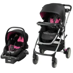 Segurança em primeiro lugar - Disney Baby Minnie Mouse Grow and Go Sistema de viagem modular, simplesmente Minnie