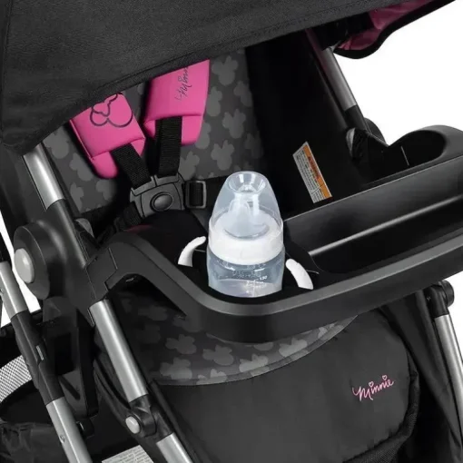 Segurança em primeiro lugar - Disney Baby Minnie Mouse Grow and Go Sistema de viagem modular, simplesmente Minnie