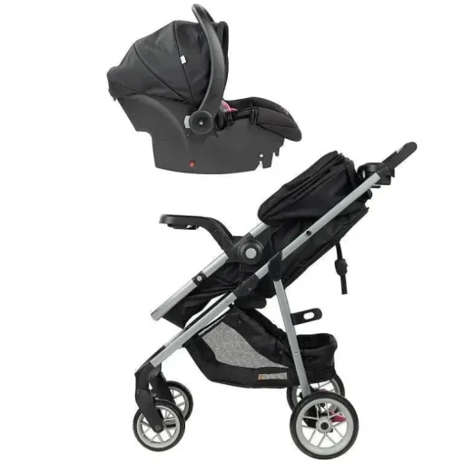 Segurança em primeiro lugar - Disney Baby Minnie Mouse Grow and Go Sistema de viagem modular, simplesmente Minnie