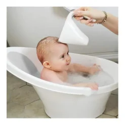 Shnuggle - Bath Rinse Jug, White/Grey