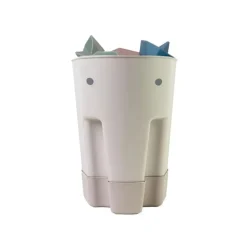 Shnuggle - Ellie Bath Toy Storage Scoop, Taupe