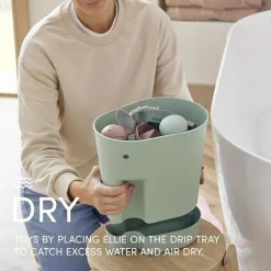 Shnuggle - Ellie Bath Toy Storage Scoop, Grey