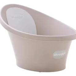 Shnuggle - Newborn Baby Bath With Plug, Taupe