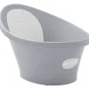 Shnuggle - Newborn Baby Bath With Plug, Pebble Grey