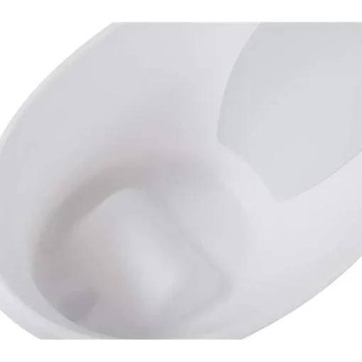 Shnuggle - Newborn Baby Bath With Plug, White