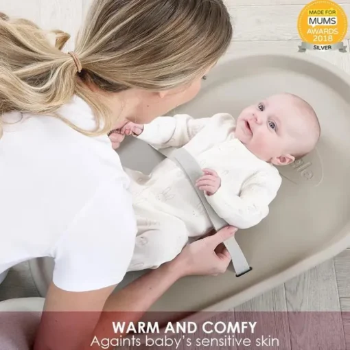 Shnuggle - Squishy Baby Changing Diaper Pad, Taupe