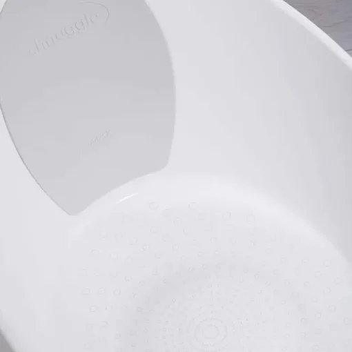 Shnuggle - Toddler Bath Tub, White & Grey