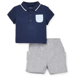 Short de Vela Little Me - Azul