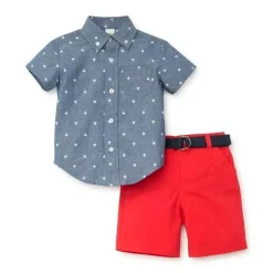Short Me Palm Tree - Vermelho