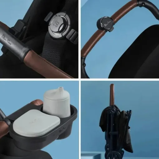 Silver Cross - Carrinho Leve Jet 5, Preto