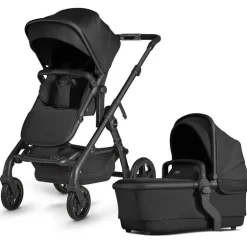 Silver Cross - Carrinho Wave Simples para Duplo, Onyx