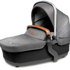 Silver Cross - Wave (Seat Frame + Seat Fabric + Bassinet Frame + Bassinet Fabric), Granite