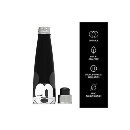 S'ip By S'well - Garrafa de água Mickey Mouse Wink, 15 onças
