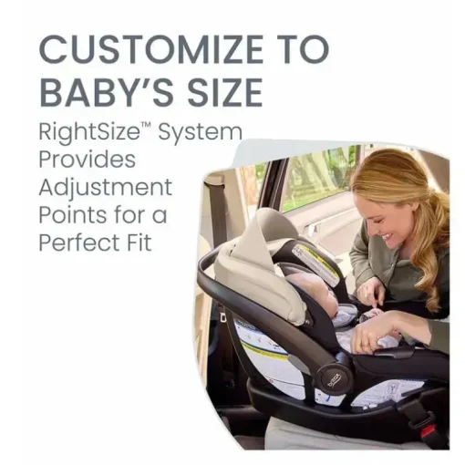 Sistema de viagem Britax Willow Brook S + com base anti-rebote alpina - Sand Onyx