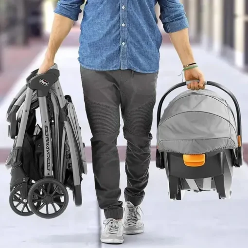 Sistema de viagem Chicco Mini Bravo Plus, Ardósia