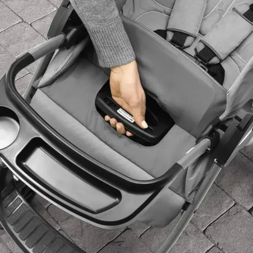 Sistema de viagem Chicco Mini Bravo Plus, Ardósia